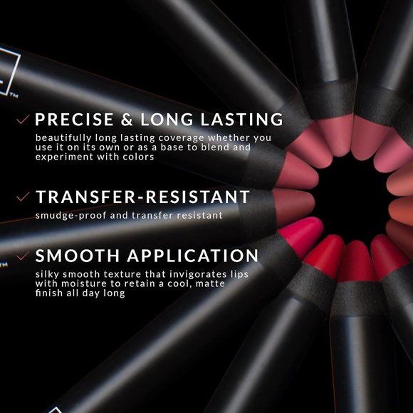 K7L Dark Pink Lipstick Crayon Matte Angel Delight - Picture 3 of 6